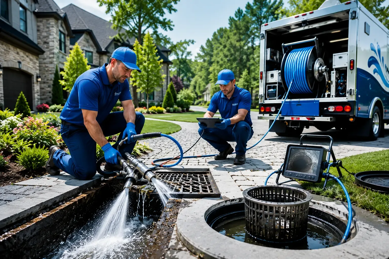 Local outdoor drain cleaning professionals in Waterville, ME